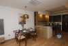 Lake view two bedrooms apartment for rent near Lotte tower, Ba Dinh district, Ha Noi